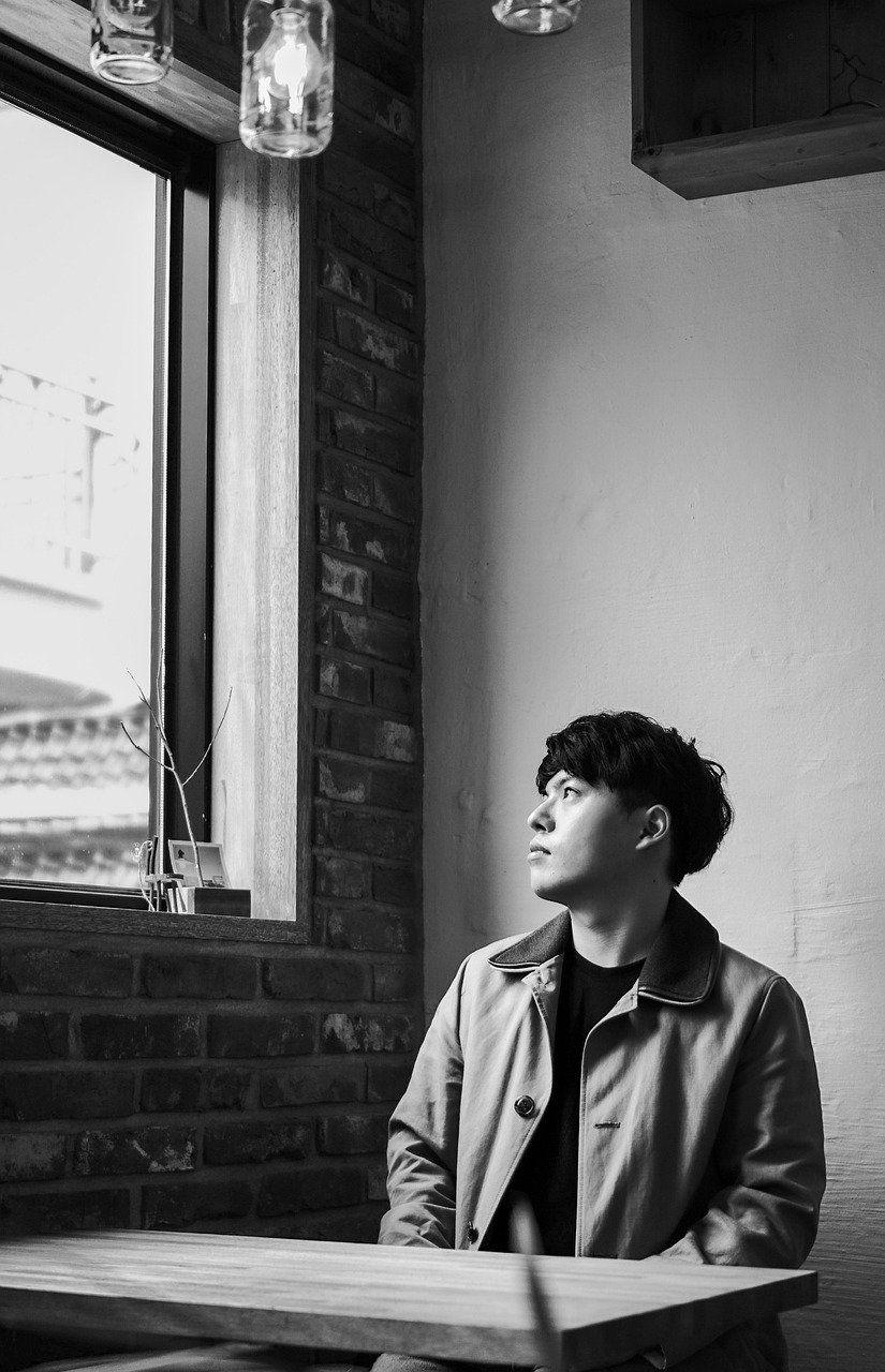 man, portrait, cafe, young man, asian, male, boy, asian model, male model, asian male, window, looking out, model, sitting, monocrhome, black and white, man, man, cafe, cafe, cafe, cafe, cafe, young man, young man, asian, male model, window